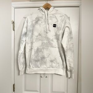 Under Armour Men's Gray Tie-Dye Hoodie